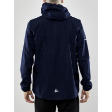 Craft Sport Training Jacket Zaero Anorak 3.0 (lightweight, wind and water resistant) navy blue Men